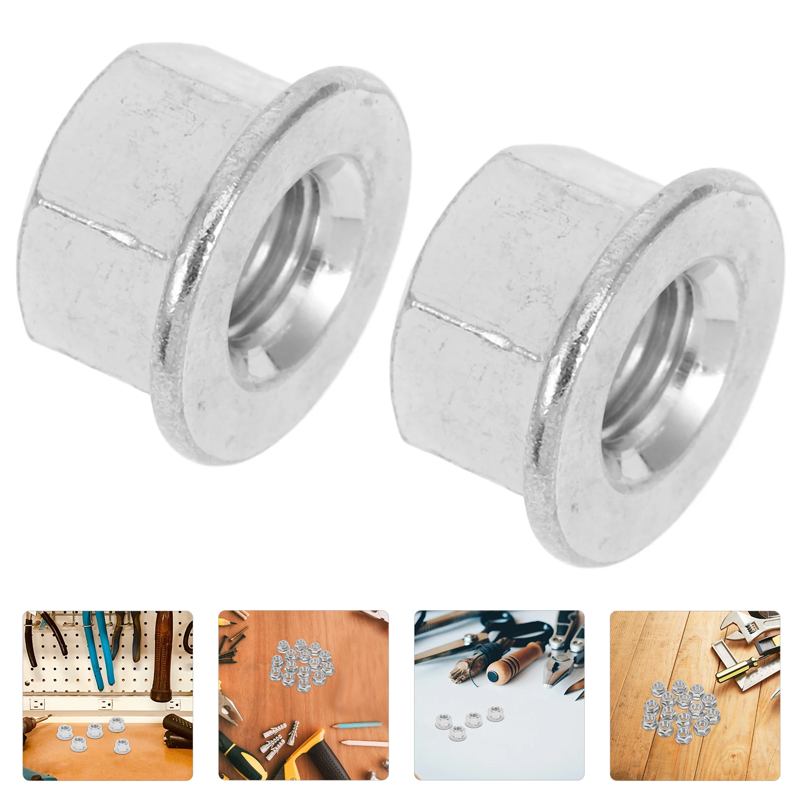 

15pcs Replacement Chainsaw Guide Bar Nuts Heavy Duty Rivet Nut Drill Adapter Kit Easy Installation Chainsaw Repair Parts