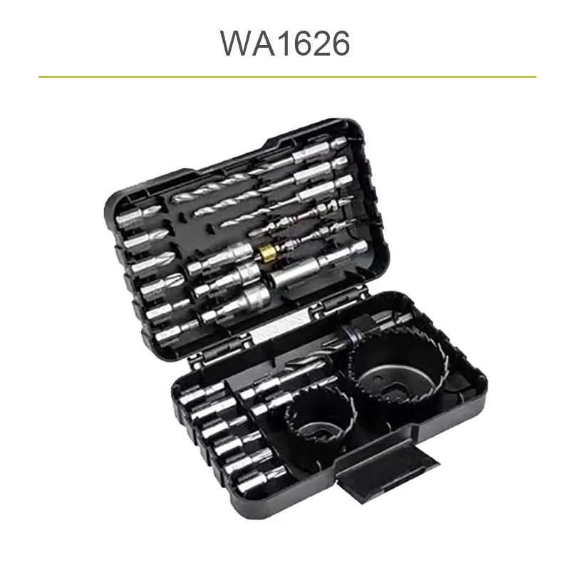 Xiaomi WORX Power Tool Accessory Kit 26Pcs Electric Drill Accessory Screwdriver Accessory Hexagonal Shank Accessory Kit WA1626