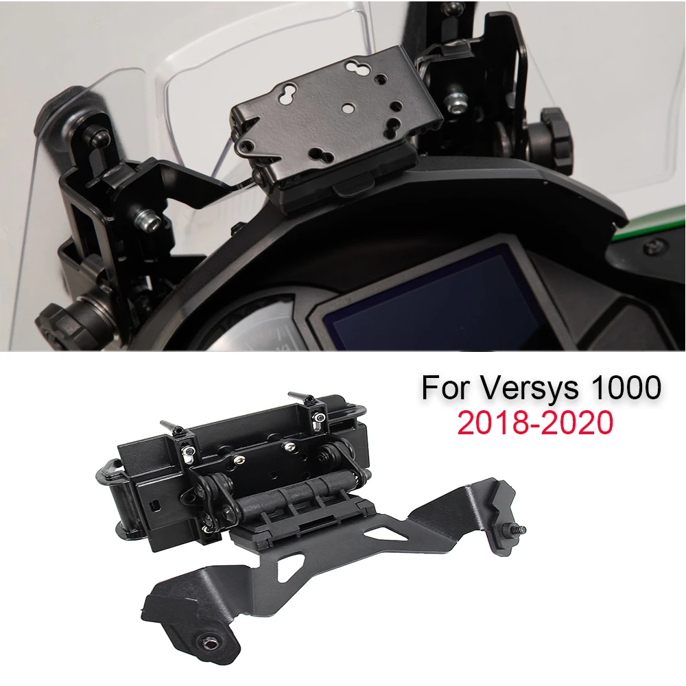 

NEW Motorcycle Accessories Modified GPS Navigation Bracket For Kawasaki Versys 1000 VERSYS1000 2018 2019 2020