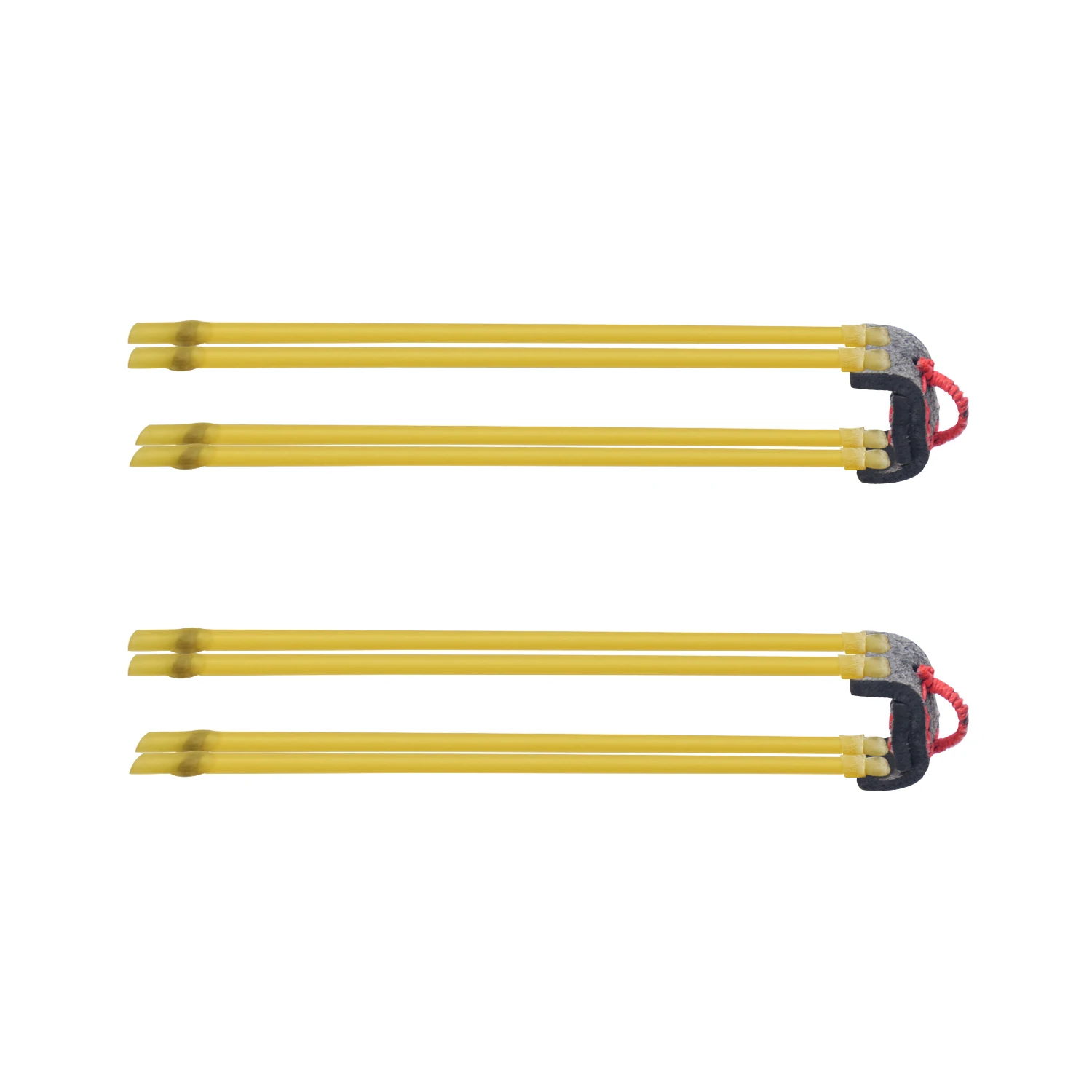 2/4/6 Stück Magnetische Gummibänder, G5 Wiederholbare Schleuderzubehörteile, Outdoor-Jagd Tubulare Gummibänder