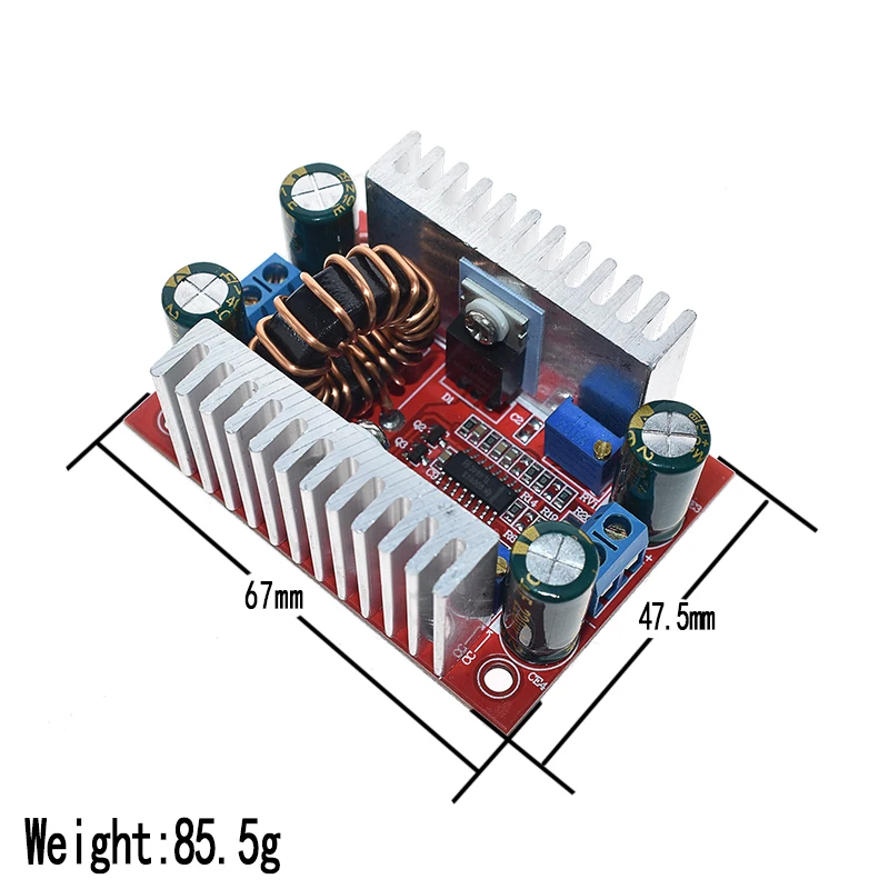 AEAK 300W 20A DC-DC Buck Converter Step Down Module 150W Boost Converter 300W 9A 300W  DC 400W 15A Step-up Boost Converter 100W