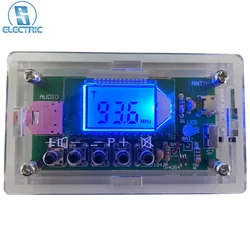 FM Radio Receiver Wireless DIY Module LCD Display Auto Search Station DC 5V 5W 76-108MHz Welding Training Suite