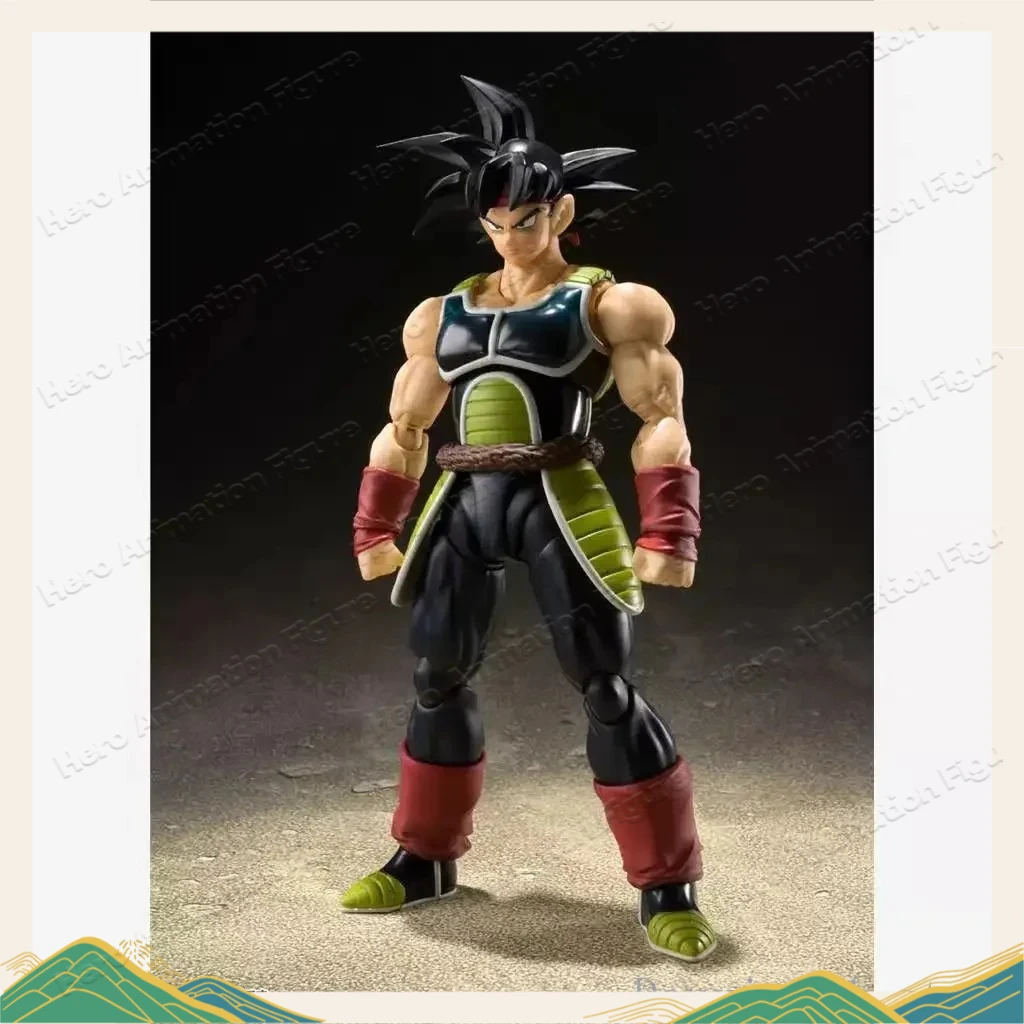 En Stock, Figura de Acción Bandai SHF SH Figuarts Dragon Ball Bardock Burdock, Modelo de Juguete, Figura de Colección, Serie de Regalo