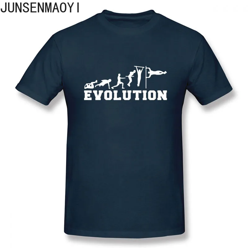 Evolution Calisthenics T-Shirt Vintage Funny Birthday Cotton Short Sleeves T Shirts Causal O-Neck Tops Summer Plus Size XS-3XL