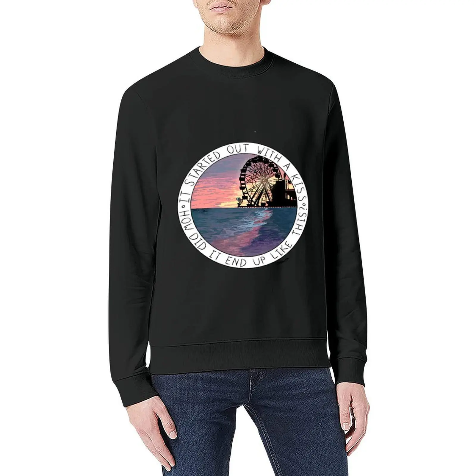 السيد برايتسايد بلوفر بلوزة رجالية ملابس الخريف ملابس رجالي طقم قميص عرق بلوزات كبيرة الحجم