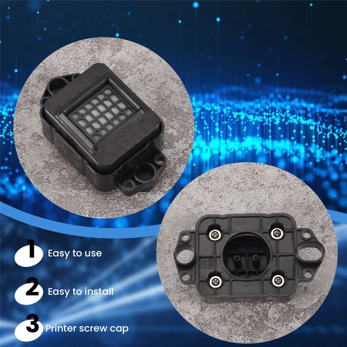 Dessus de capsulage d'imprimante, adapté pour XPfemale cruc800 DX9 DX10, station de capsulage d'imprimante à solvant