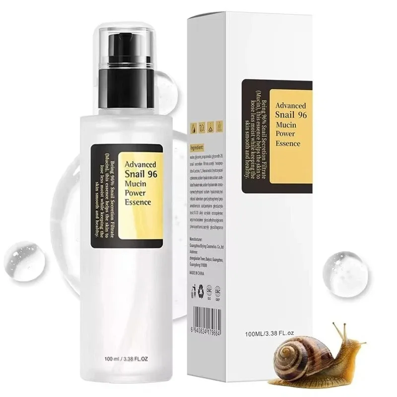 مصل الحلزون المخاطي 96% للوجه يرطب ويغذي البشرة