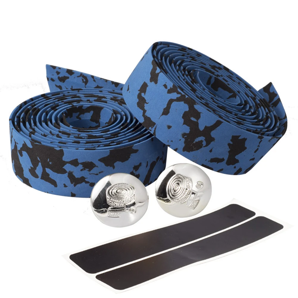 Antislip Camouflage Bike Handlebar Tape for Superior Grip and Comfort Includes Easy Fit Bar End Finishing Tapes