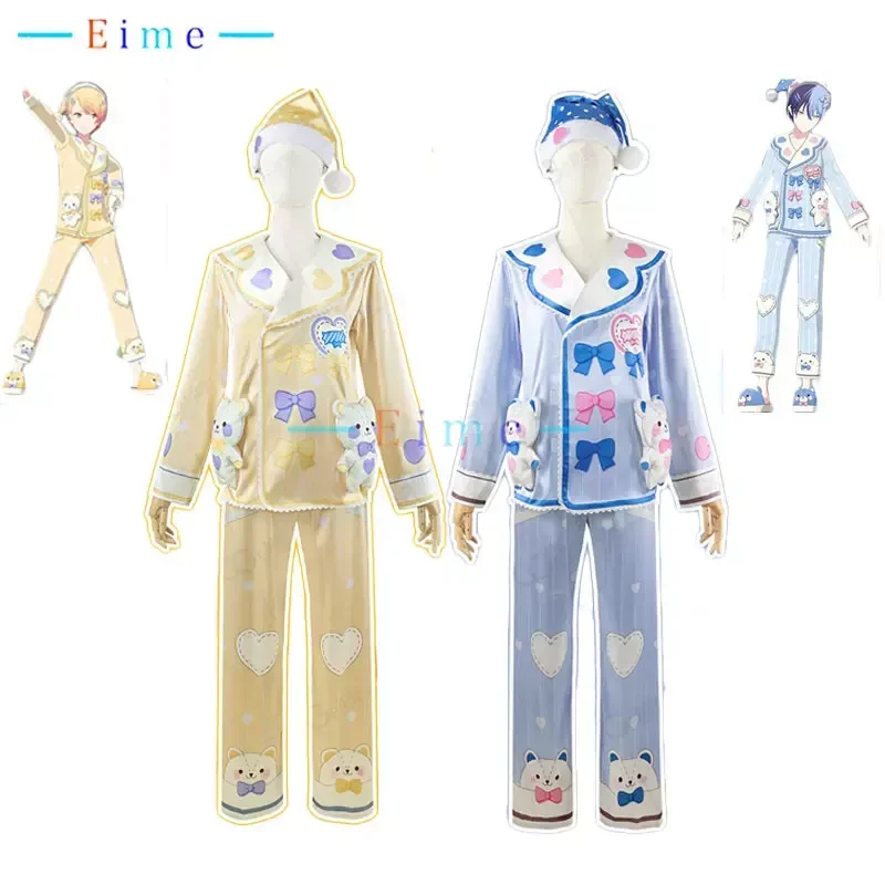 

PJSK Aoyagi Toya Tenma Tsukasa Cosplay Costume Game Project Sekai Colorful Stage Cosplay Pajamas Party Suit Uniforms Custom Made