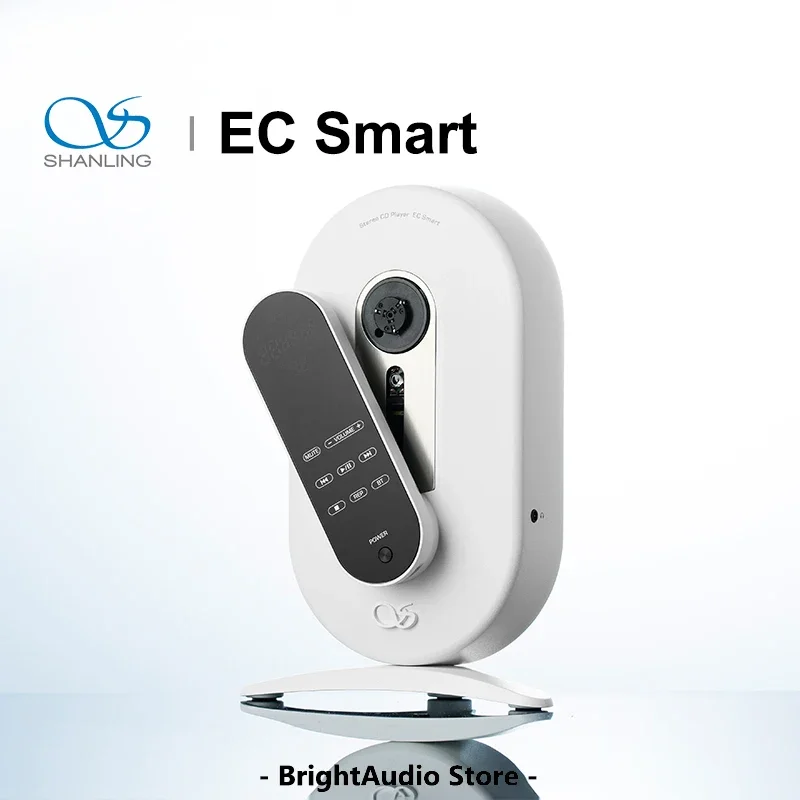 SHANLING EC Smart CD Player All-In-One Bluetooth 5.4 with Sanyo DA11 Optical Driver CS43131 DAC Car Desktop CD Remote Control