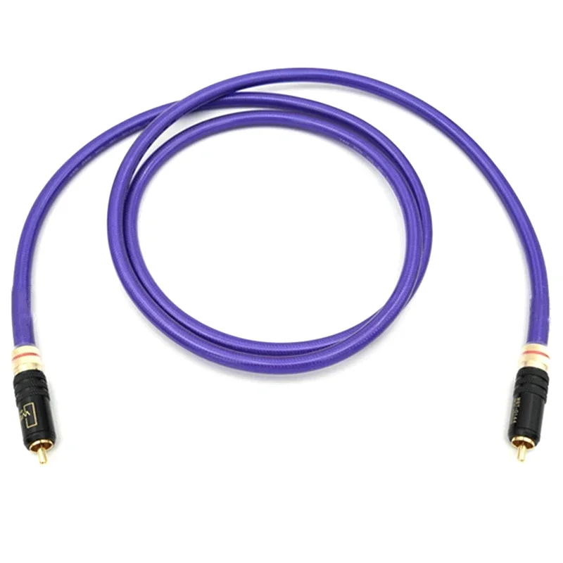 فان دن Hul IT65G مضخم صوت كابل 75ohm HiFi الصوت RCA خط محوري رقمي