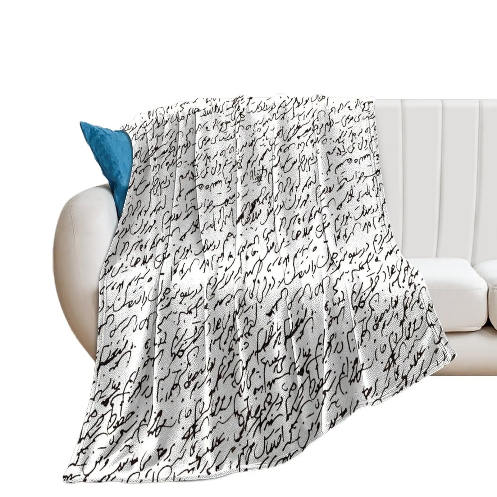 Manuscript Throw Blanket Camping Sofa Throw Beautifuls For Baby Blankets