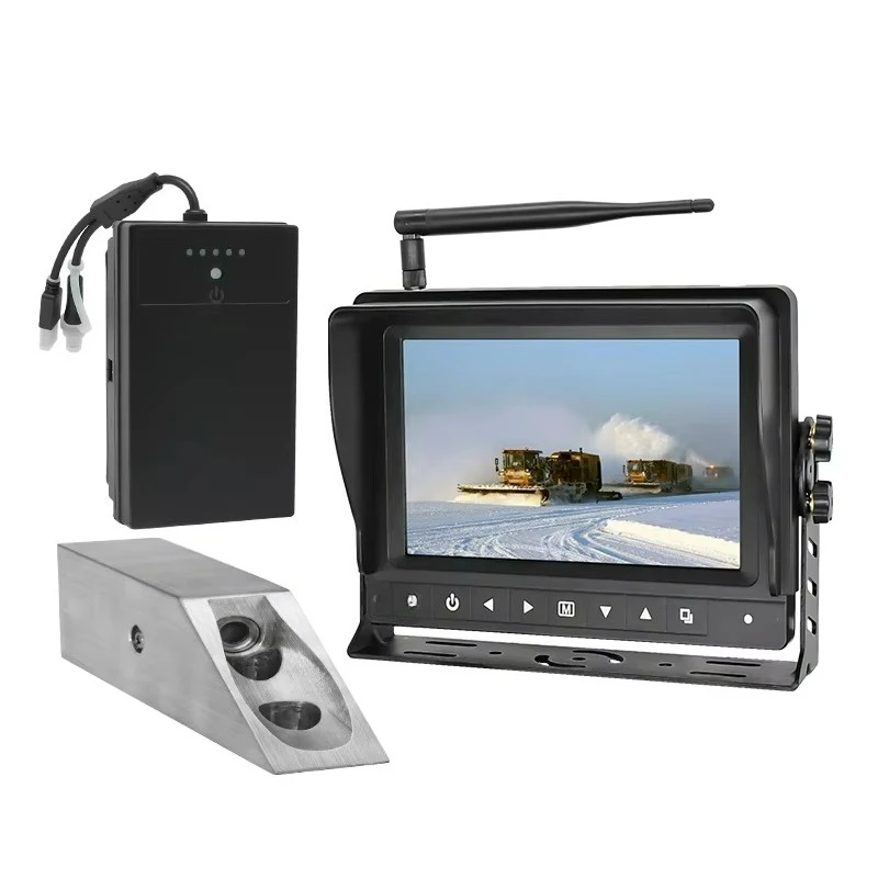 

1080P Waterproof Stainless Wireless Forkview Camera System With Magnetic Blind Spot Camera