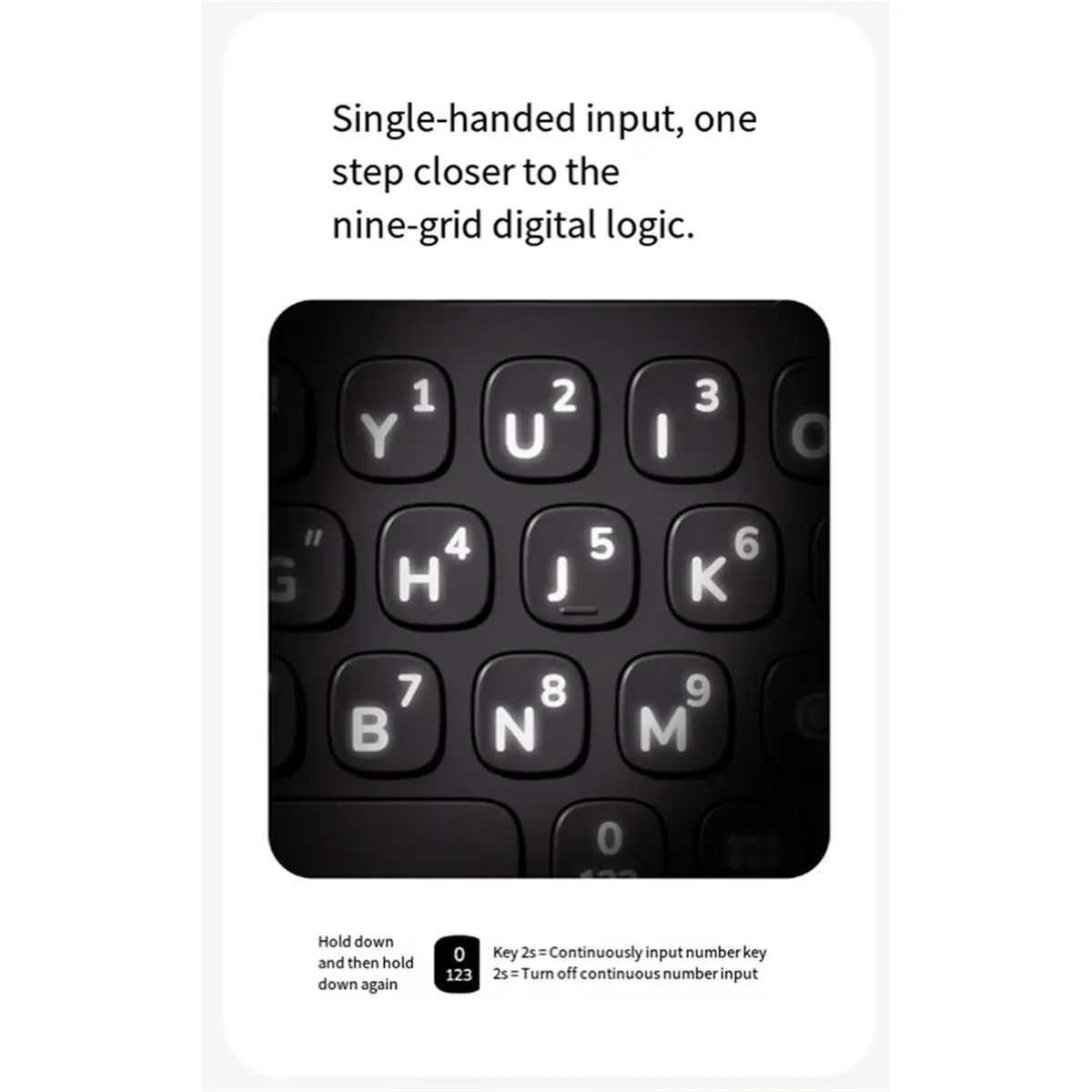 A86G NEW Mobile Keyboard for 17 Pro Max Plug Play Backlit Key Controlled Page Flipping Protective Phone Case Black
