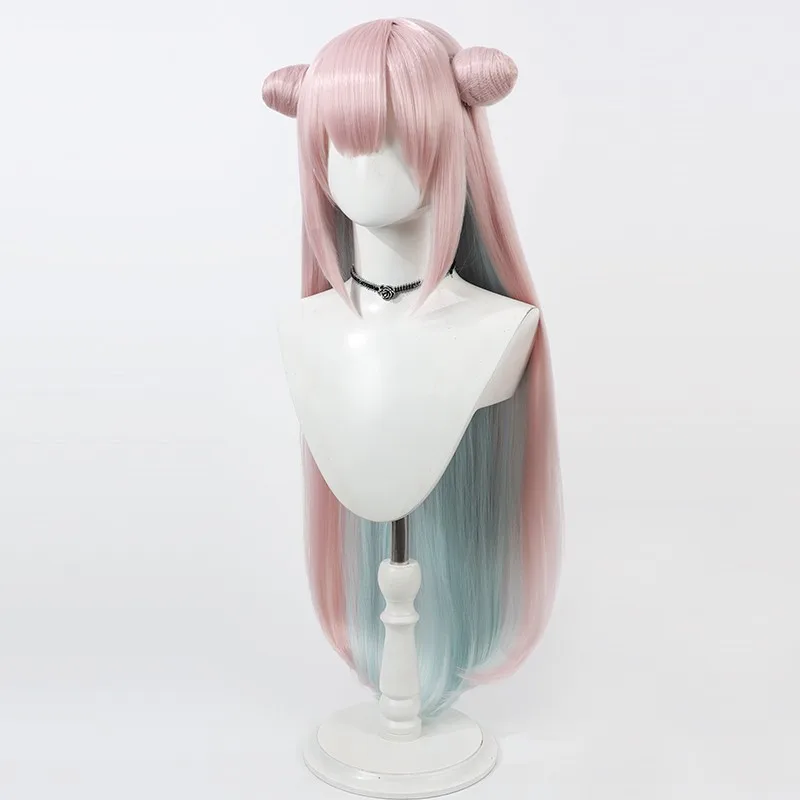 The Magical Girl and The Evil Former Enemy Shinmori Byakuya cosplay wig heroine detachable buns Halloween gift