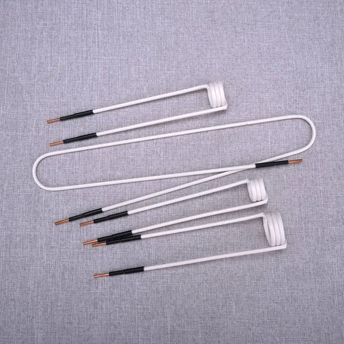 

Универсальный 4 шт., высокочастотный индукционный нагреватель, катушка, плоская латунная медная трубка