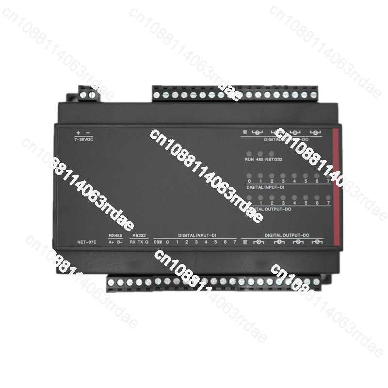 Relay Output 8DI Switch Input RJ45 Port TCP Ethernet IO Module Controller