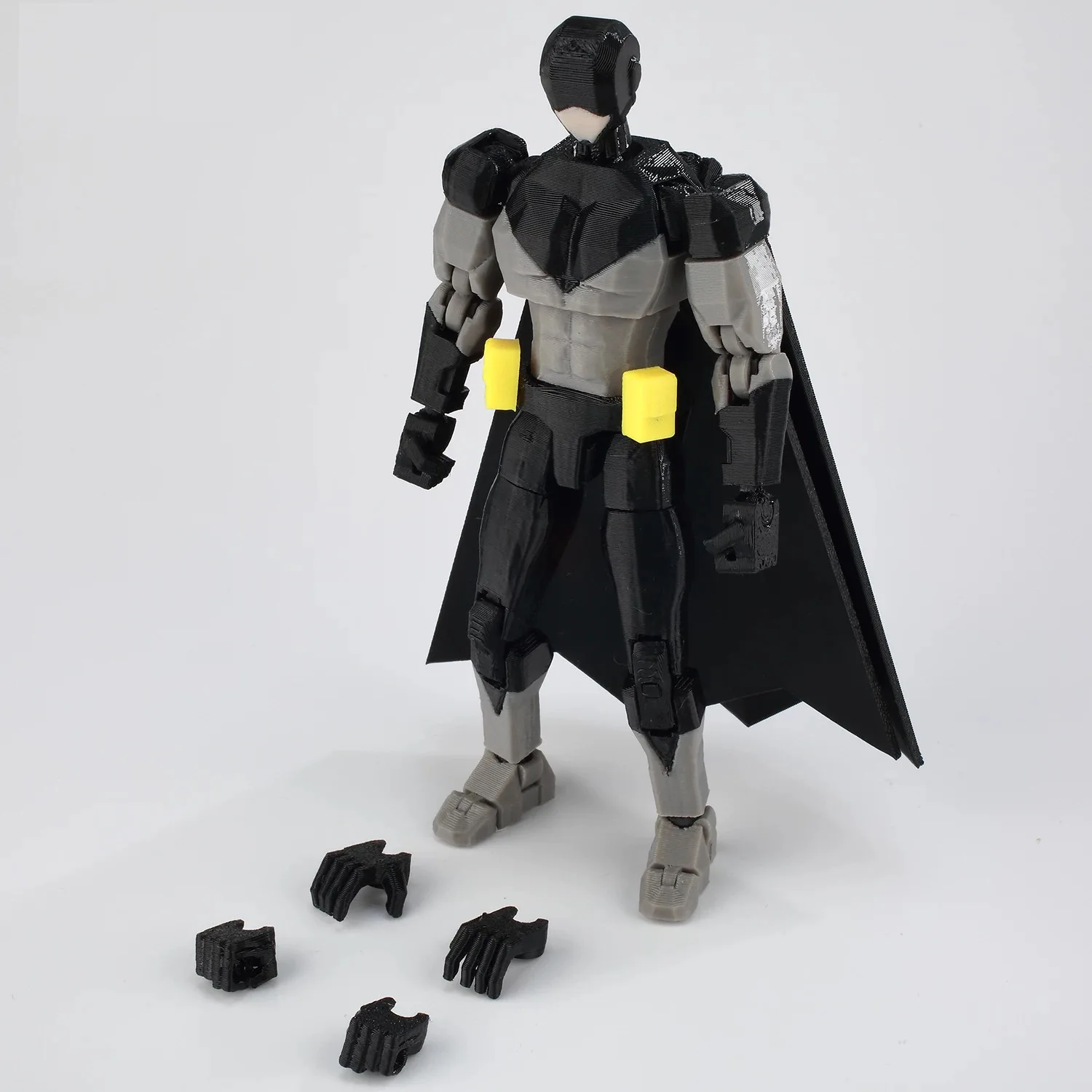 3D Printed Dummy 13 Invincible Boy Titan Model Multi-jointed Movable Action Figure Desktop Ornament Animation Model For Kids Fan