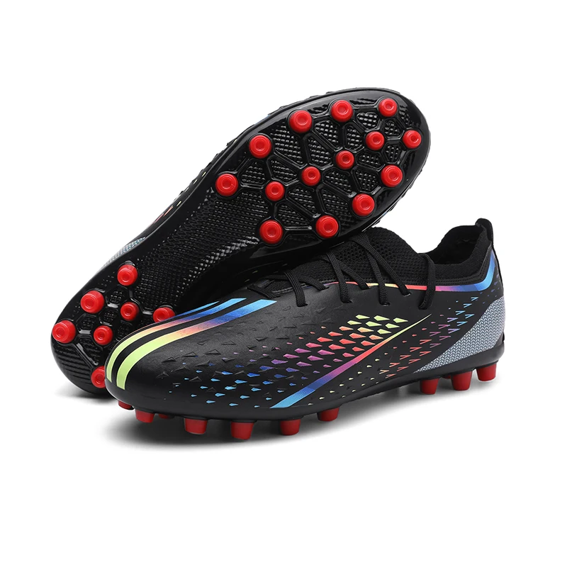 

2025 Football Shoes TF/FG Men Soccer Shoes Futsal Society Indoor Football Field Boot Non Slip Fast Resistant Top Quality Profess