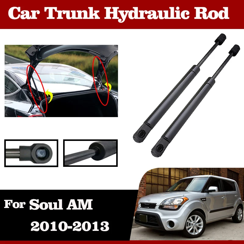 Car Trunk Support Rod For Kia Soul Accessories 2010-2013 Rear Door Pneumatic Rods Trunk Shock Absorber Luggage Hydraulic Pole