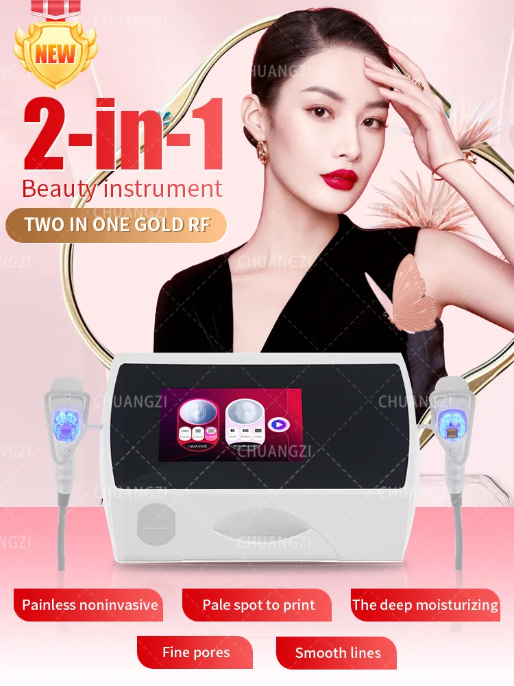 

2024 Non-Invasive Fractional Radio Frequency Micro Beauty Machine Suitable for Stretch Marks, Scars, and Acne Removal Facial Lif