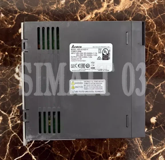 تم اختبار محرك Delta Servo ASD-A2-0421-M المستخدم بقوة 400 وات بشكل جيد #5