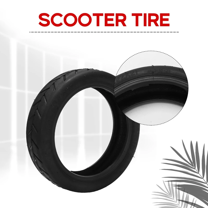 8.5 Inch 50/75-6.1 For Xiaomi M365 Electric Scooter Outer Tire Upgrade Tyre 8 1/2X2 Tubeless Tyre With Air Nozzle