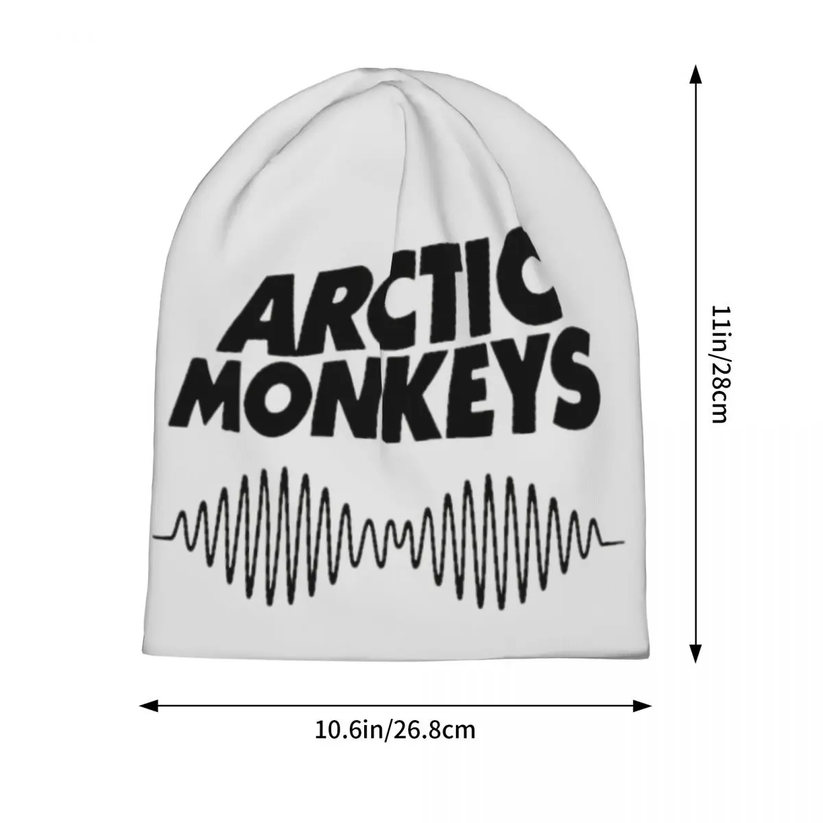 Luxury Arctic Monkeys Band Bonnet Knitted Hat Merchandise Autumn Winter Warm Rock Punk Beanies Skullies Man