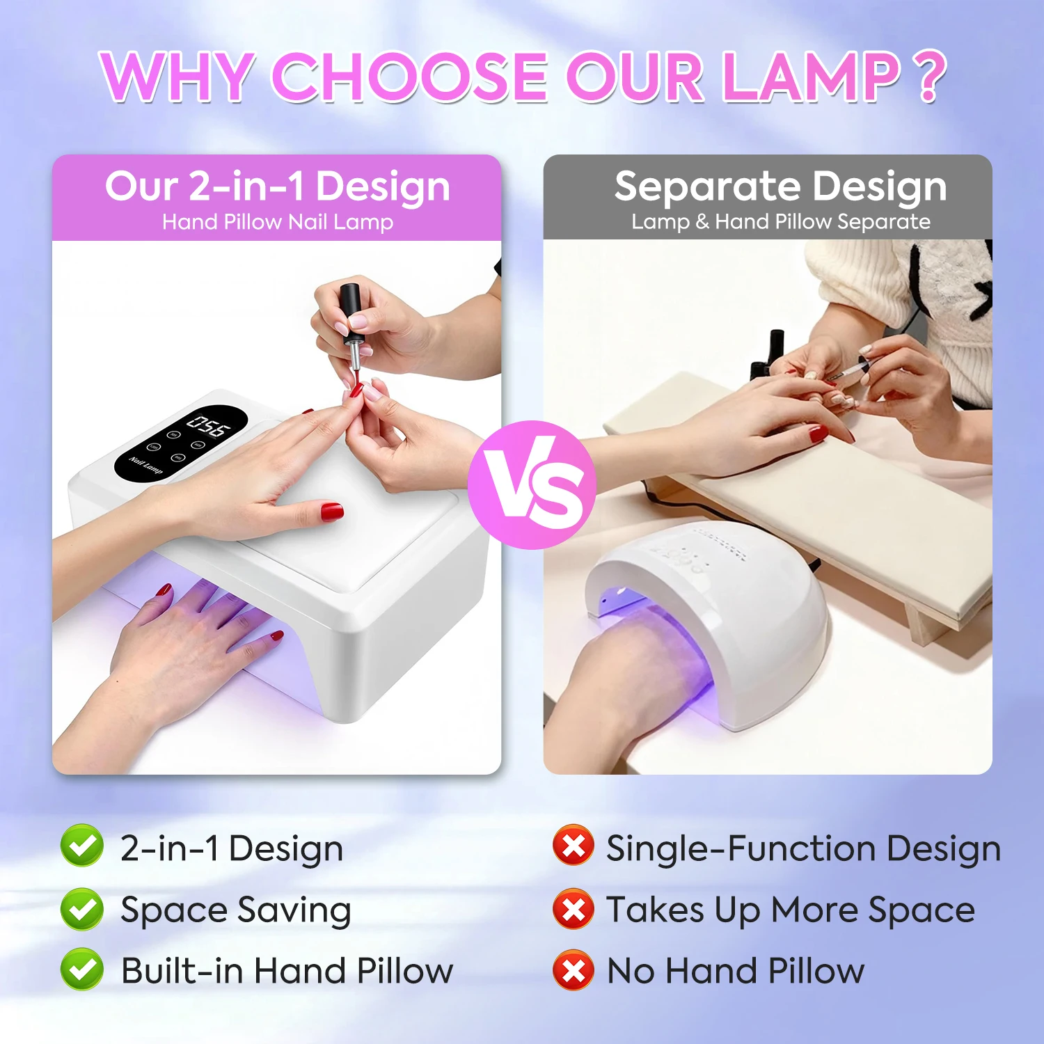 プロフェッショナル 96 LED ネイルランプクイック UV ジェルネイルポリッシュドライヤー 4 タイマーセンサーランプ付きマニキュアサロンツール