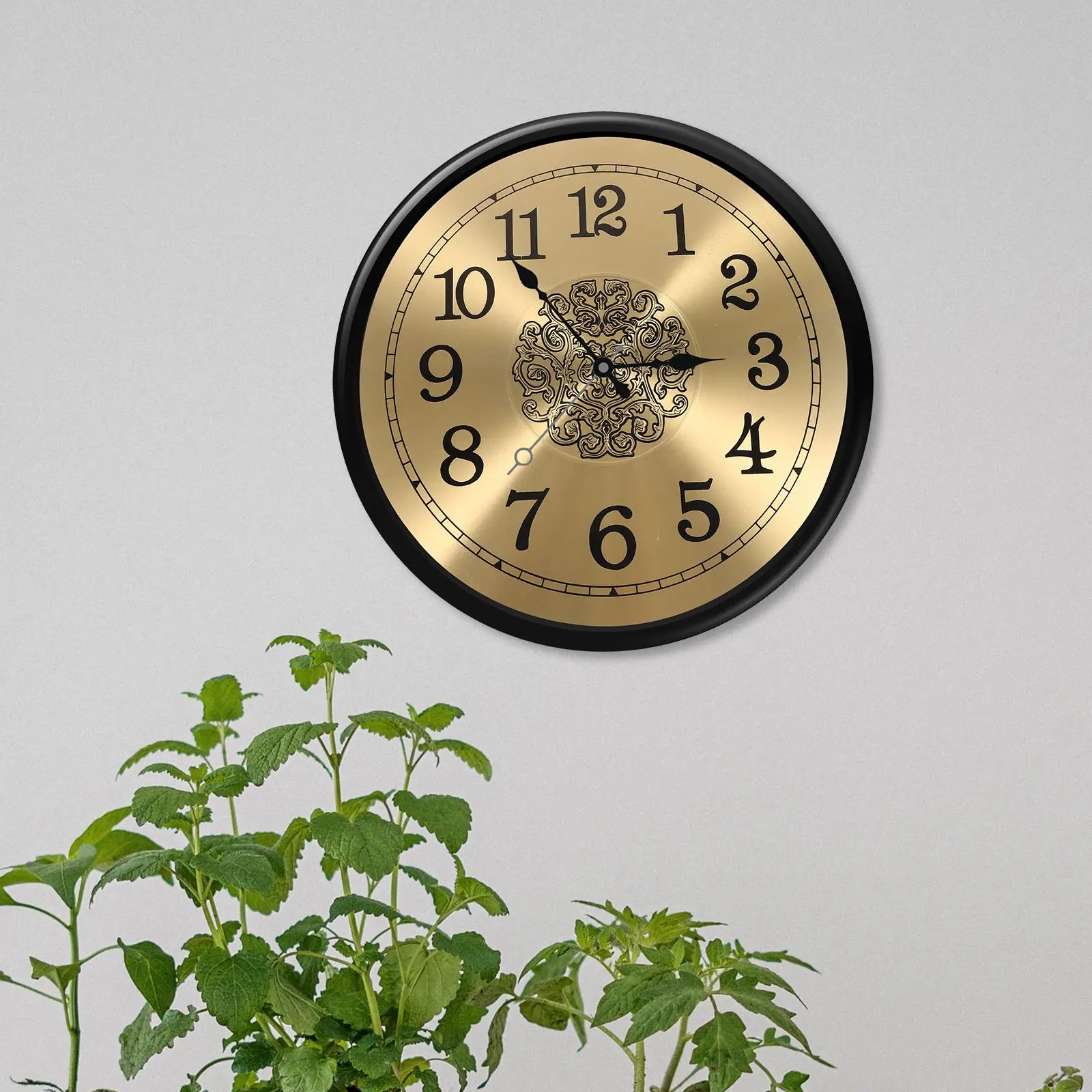 Wall Clock Dial DIY Clock Dial Digital Clock Dial Replacement Clock Dial Accessory Round Clock Dial Wall Dial DIY Clock Part