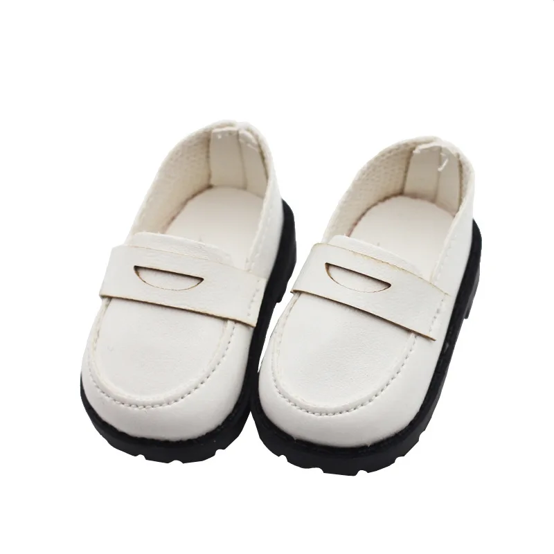 20 cm Baumwolle Spielzeugschuhe Milu Lederschuhe Student Doudou Schuhe Uniform Schuhe 5,5 * 2,6 cm Metall Wetterfahne, Gartendekoration – Detail 7