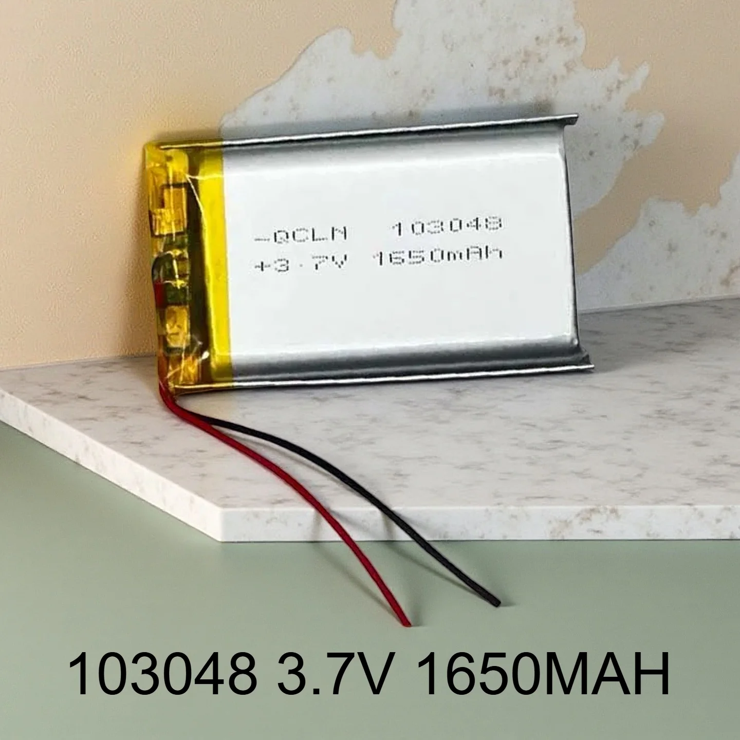 

1650mAh 103048 Rechargeable Lithium Polymer Battery Replacement DIY Batteries for Camping Lamp Audio Massager Headlight 3.7V