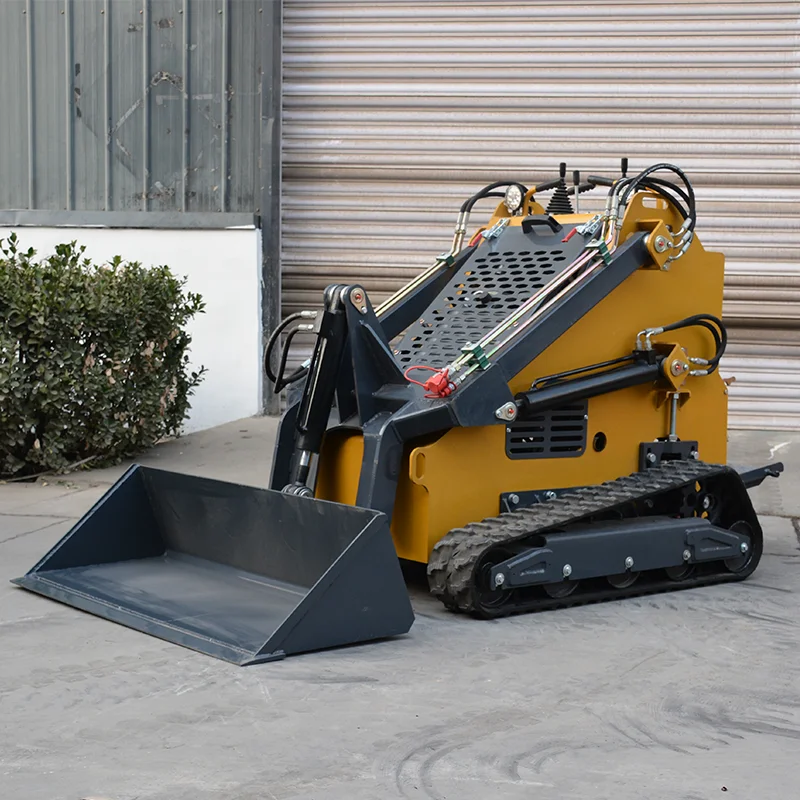 Mini caricatore per sterzo a scorrimento su guida personalizzato in fabbrica in Cina Piccolo caricatore antiscivolo front-end in vendita