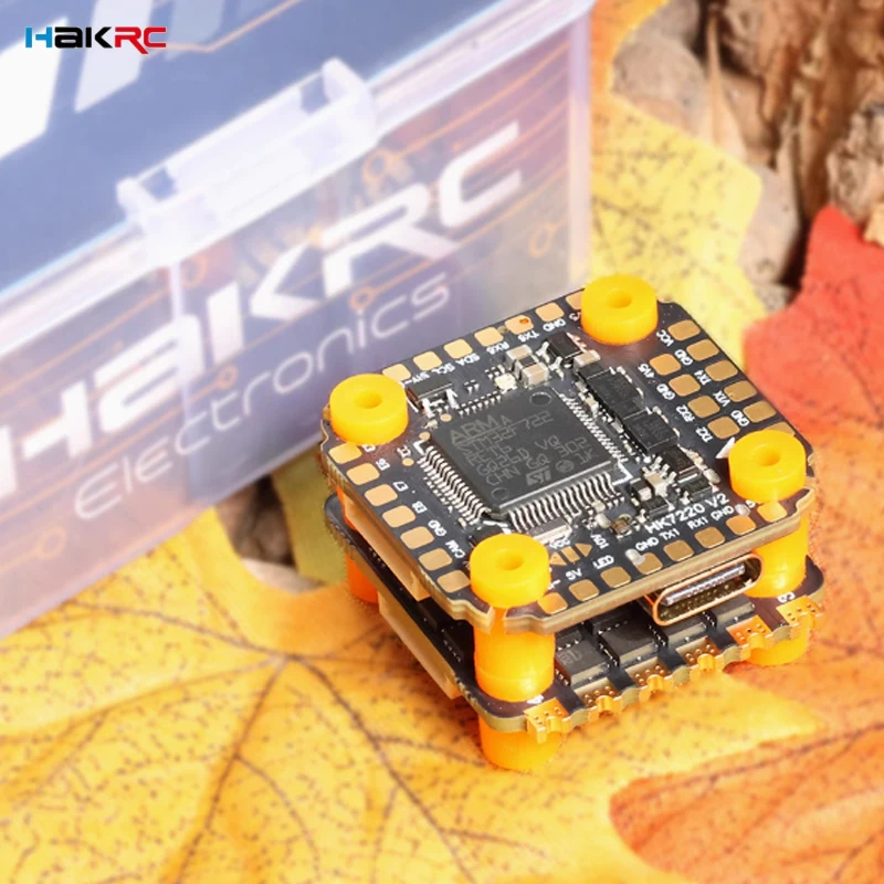 

HAKRC F7220 V2 F7 мини-Контроллер полета Dual BEC 35/40/60/65A 4 в 1 ESC Stack DShot150/300/600/1200 PWM для RC FPV гоночного дрона