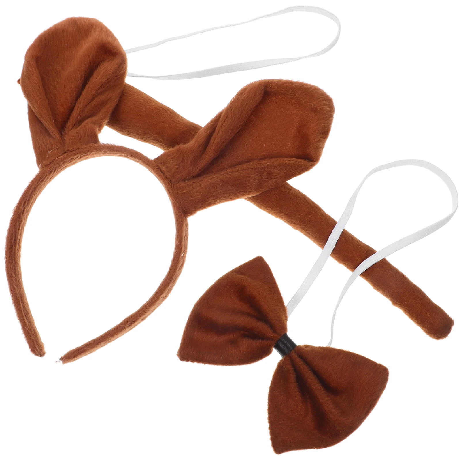 3 Pcs 3 조각 세트 내구성 Headb Bowtie 꼬리 재미 있은 어린이 춤 파티 장식 디자인 어린이 의상 코스프레 호의
