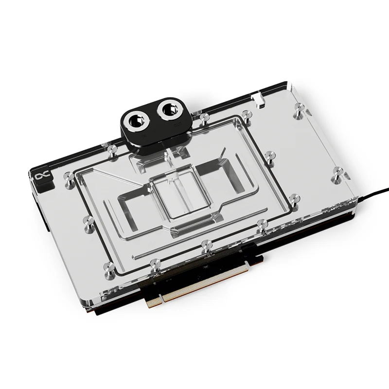 Imagem -03 - Bloco de Água do Núcleo Alphecool Servir para Gigabyte Geforce Rtx 4090 Gaming oc 24g Aorus Master Card Cooler com Backplate Alta Qualidade