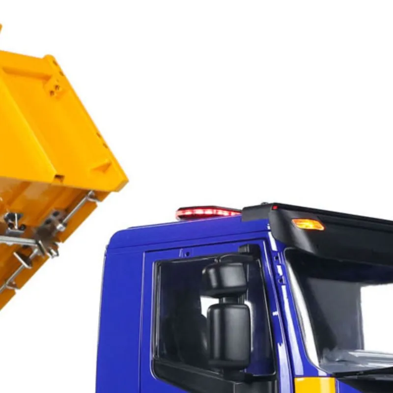 

LESU 1/14 6x6 RC Hydraulic Dump Truck 3-way Metal Radio Control TOUCAN DIY Painted Tipper Car Light Sound Vehicle Model Boys Toy