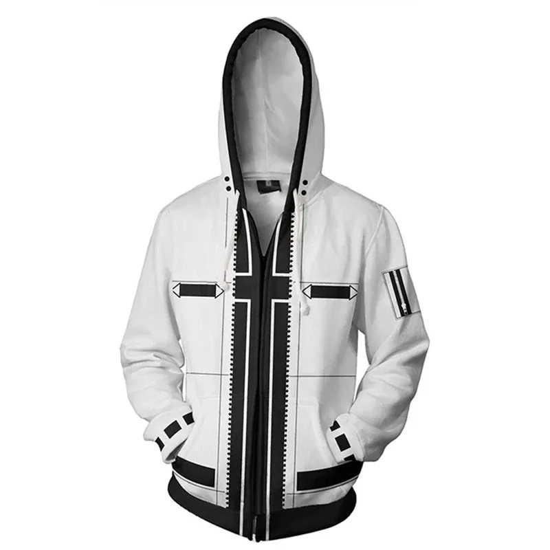 Game Tekken 8 Jin Kazama Sweatshirt Leina Hoodies Cosplay Clothes Kazuya Mishima Jacket Zipper Hooded Unisex Streetwear Coat 365