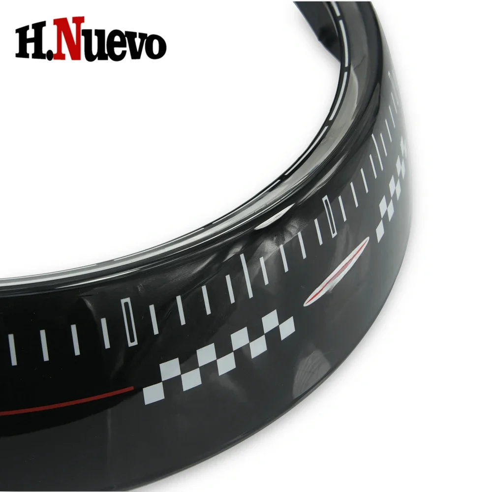 Tela de controle do console central quadro decorativo capa navegação para mini cooper f55 f56 f57 acessórios interiores do carro