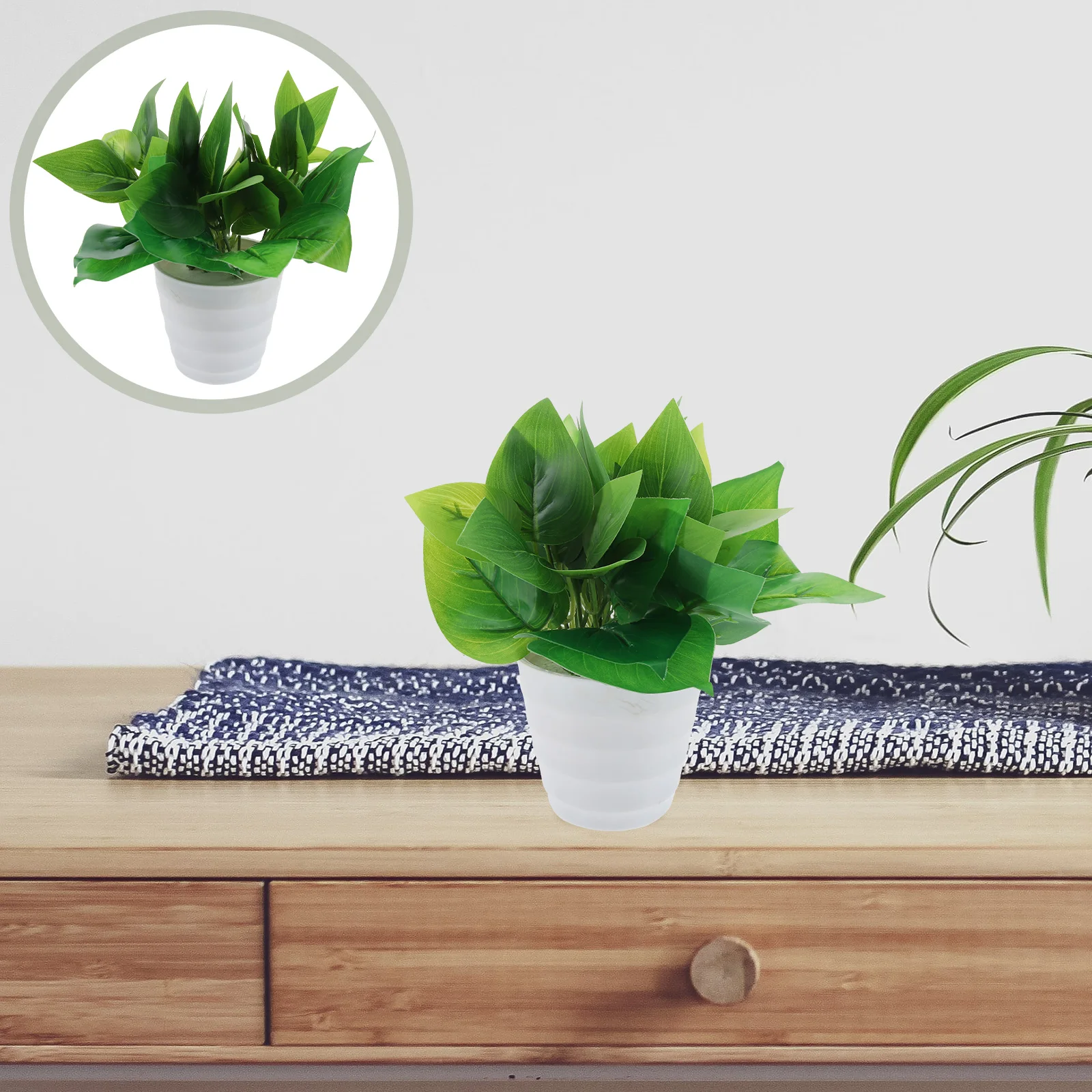 

Artificial Potted Plant Fake Bonsai Lifelike Small Bonsai Vivid Faux Plants Ornament For Home Office Desktop Farmhouse