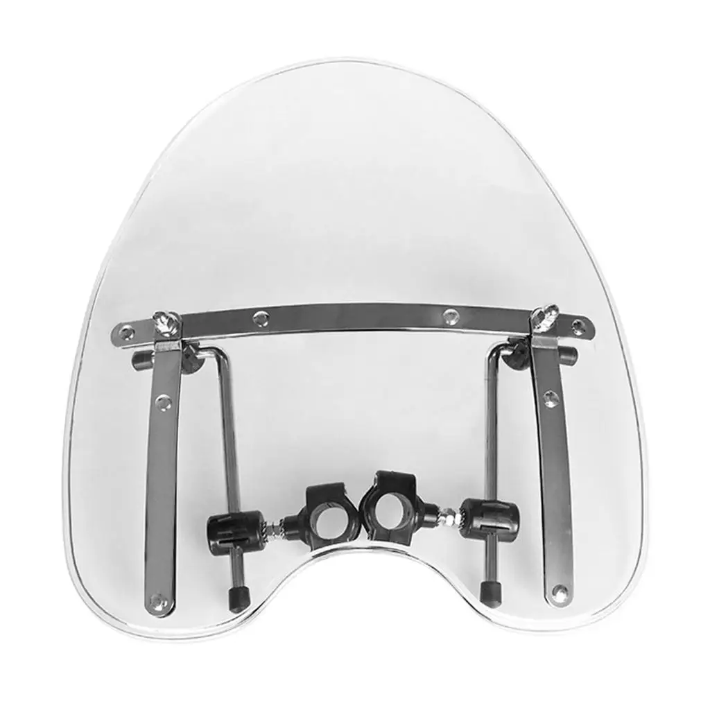 19\'\'x17\'\' Clear Windshield for Honda Shadow Spirit Valkyrie VTX VT 600 750 1100 Cruiser