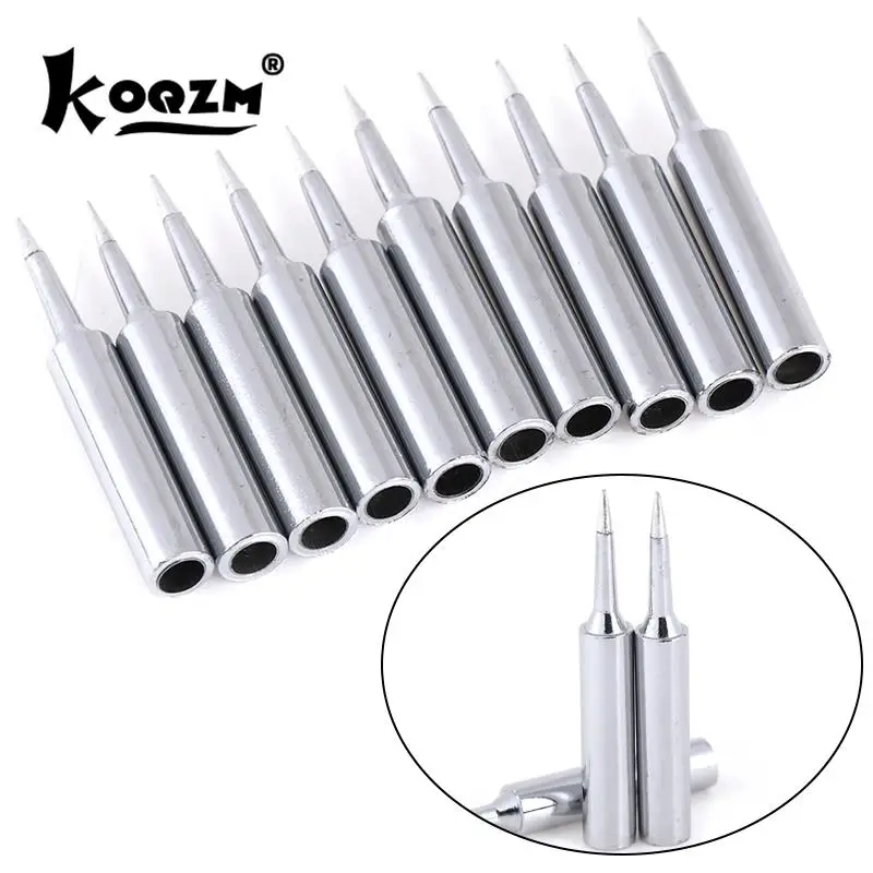 

10pcs 900m-t-i soldering tips sharp soldering replacement solder iron head tool