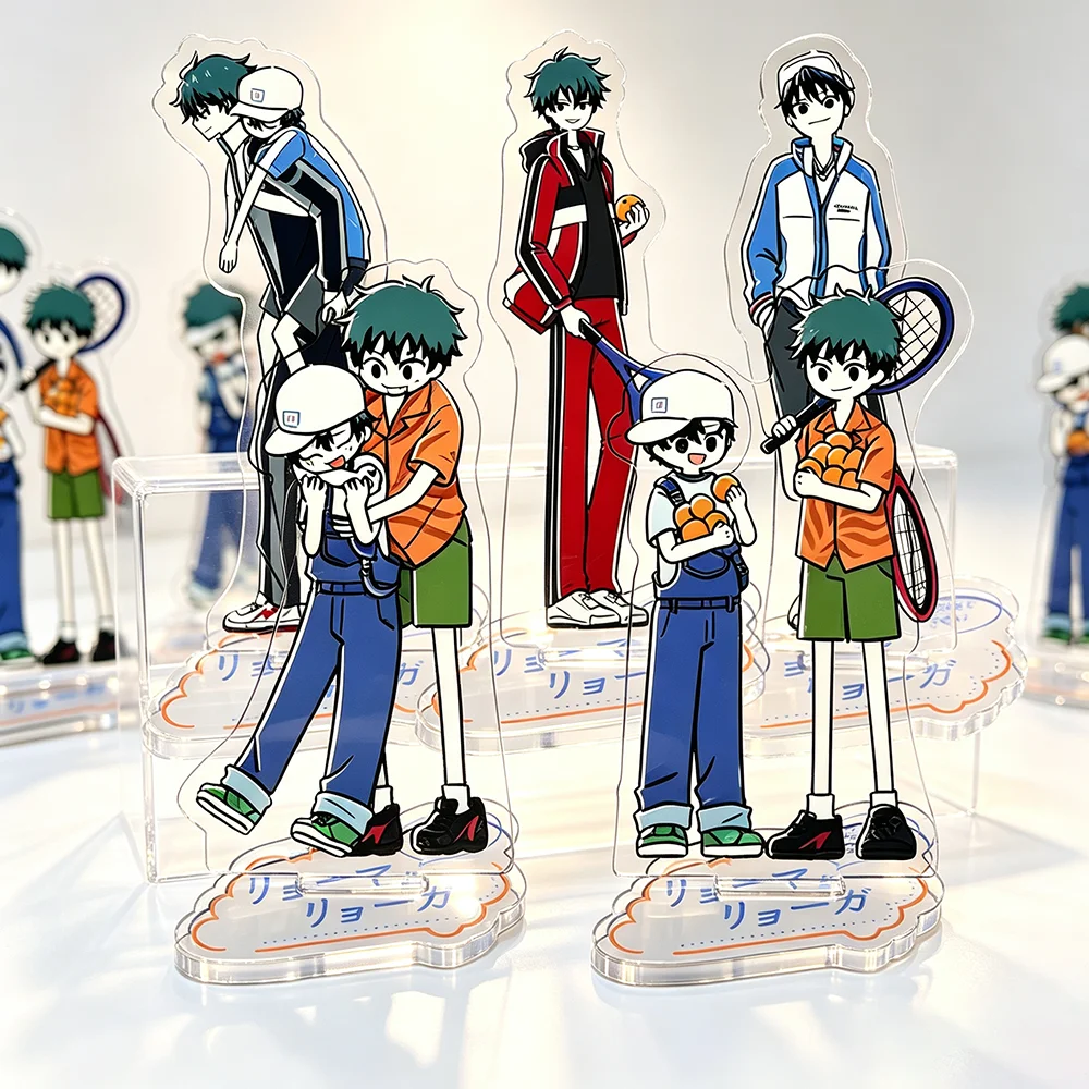 Anime The Prince of Tennis Acrylic Stand Keychain,Double‑Sided Printed Equal‑Ratio Character Figure Ornament,Desk Display Decor