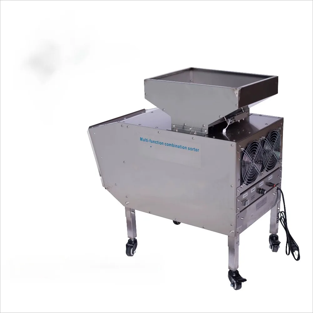 Stainless Steel Multi-function Combination Sorter Machine Air Winnowing Screen Sifting for Tea Pollen Grain Coffee Cocoa Bean