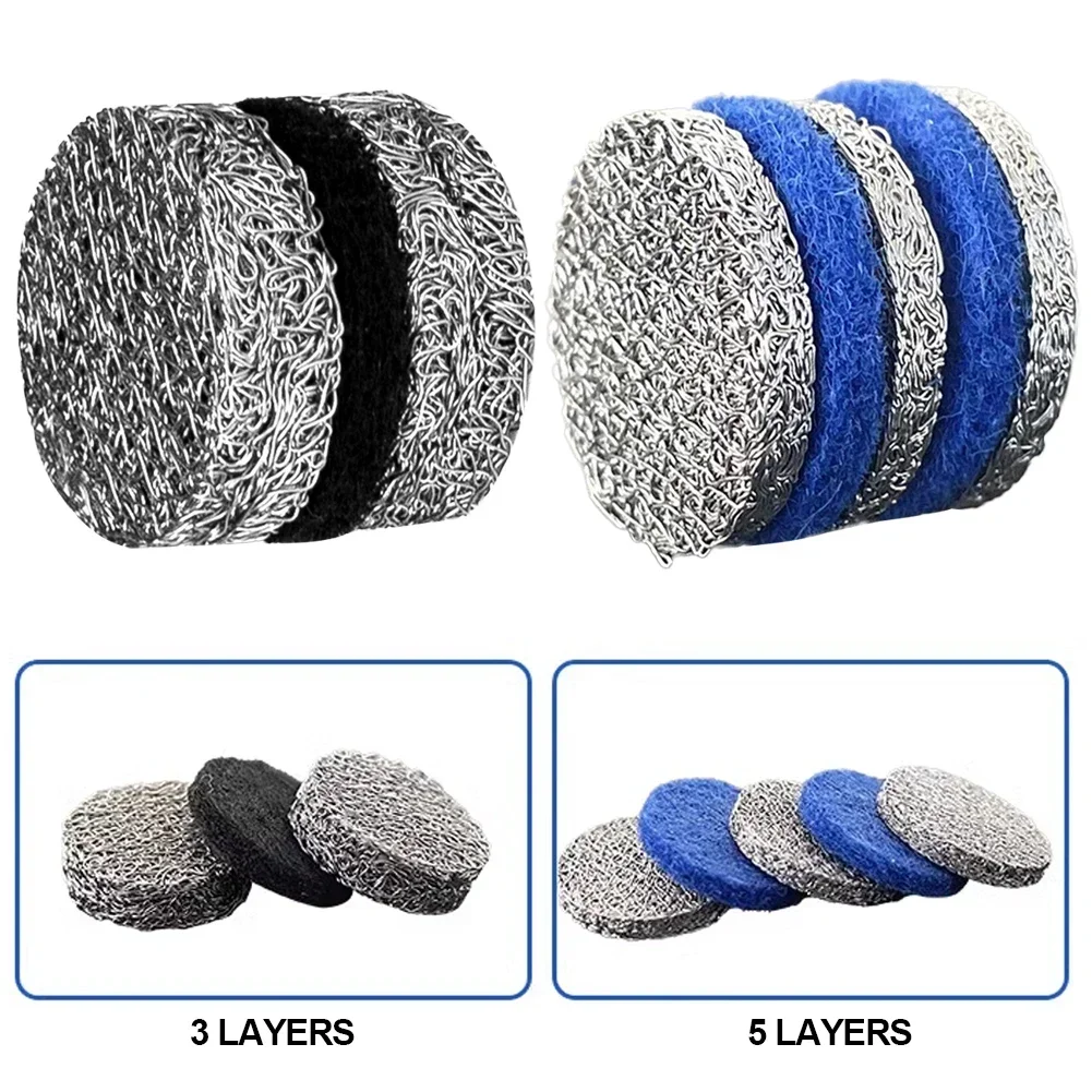 3/5 Layers Foam Cannon Orifice Nozzle Tips and Foam Maker Mesh Filter for High Pressure Washer Snow Foam Lance Parts 3000 PSI