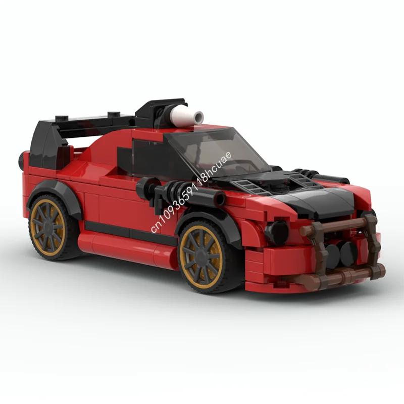 

229pcs MOC EV3L1N Subaru Impreza Twisted Metal City Champions supercar Model Building blocks idea creative toys Christmas gifts