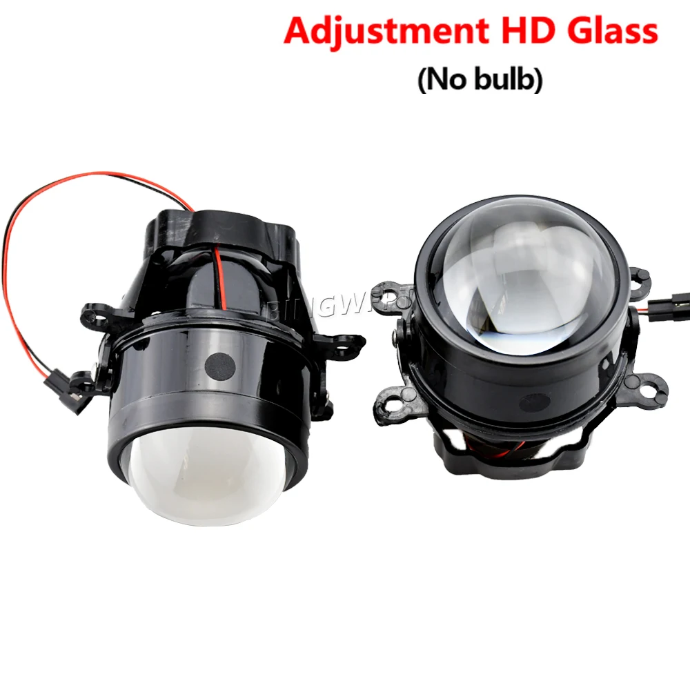 2PCS Car Left + Right Fog Light Assembly LED Lens DRL 40W H11 12V For Honda Civic 2013 2014 2015