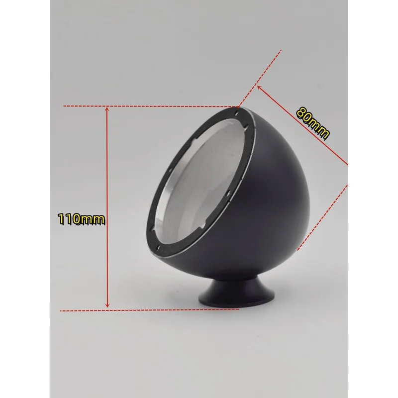 Suitable for Universal Car Audio 3/3.5 Inch Center Speaker Three-Way System Upgrade Mold-Free Dashboard Aluminum Alloy Base Modi