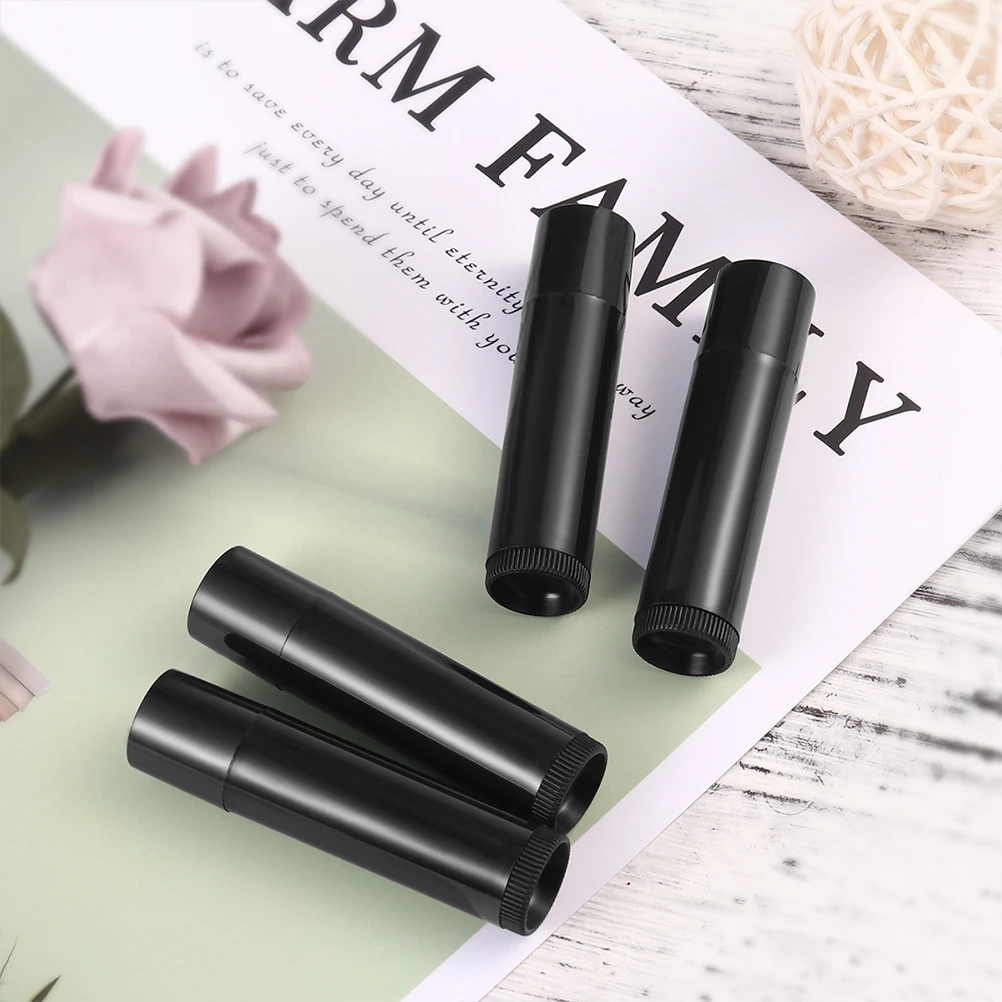 

50 Pcs Lipstick Tube Clear Empty Vials Gloss Container Diy Balm Containers Glaze Bottle Mini Sample