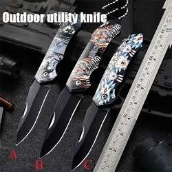 1PC,Folding Knife Stainless Steel Fruit Vegetable Meat Peeling Paring Knife Portable Knife Pocket Utility Knife Kitchen Knife